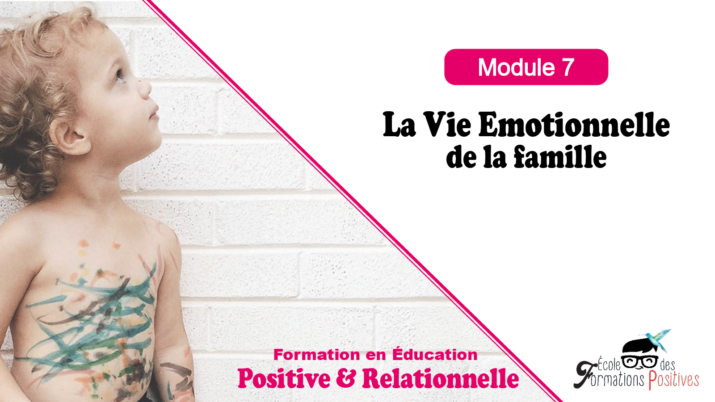 Elearning module 7 La vie emotionnelle de la famille